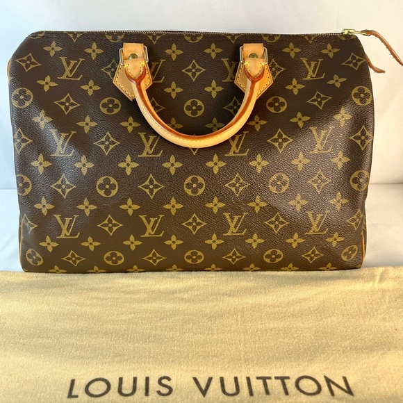 Authentic Louis Vuitton Speedy 35 Monogram ๐ - Picture 4 of 17